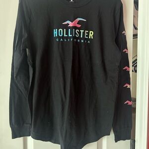 Hollister Black Long Sleeve Shirt